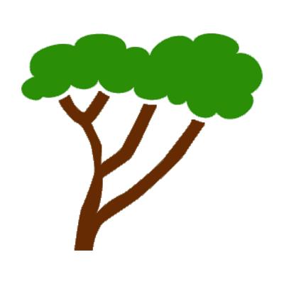 woodland trees logo